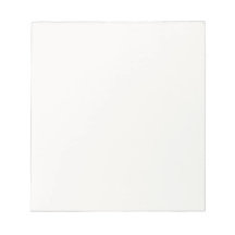 Aus Weiß 5.5 x 6 Notepad mit sauberem, modernem Au