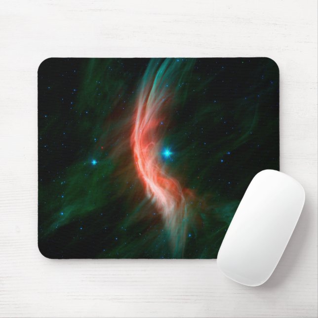 Aus Zeta Ophiuchi fließen Stellarwinde. Mousepad (Mit Mouse)