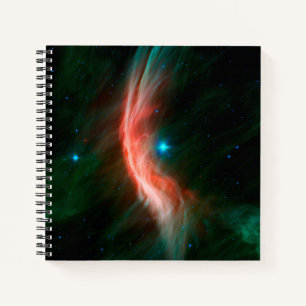 Aus Zeta Ophiuchi fließen Stellarwinde. Notizbuch