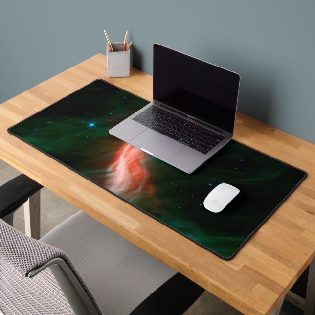 Aus Zeta Ophiuchi fließen Stellarwinde. Schreibtischunterlage (Büro 2)