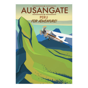 Ausangate Peru. Abenteuerlust! Fotodruck