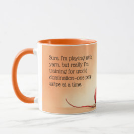Ausbildung für die Weltbeherrschung Tasse