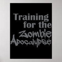 Ausbildung für die Zombie Apokalypse Funny