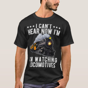 Ausbildung für Erwachsene Männer Eisenbahn Leiter  T-Shirt