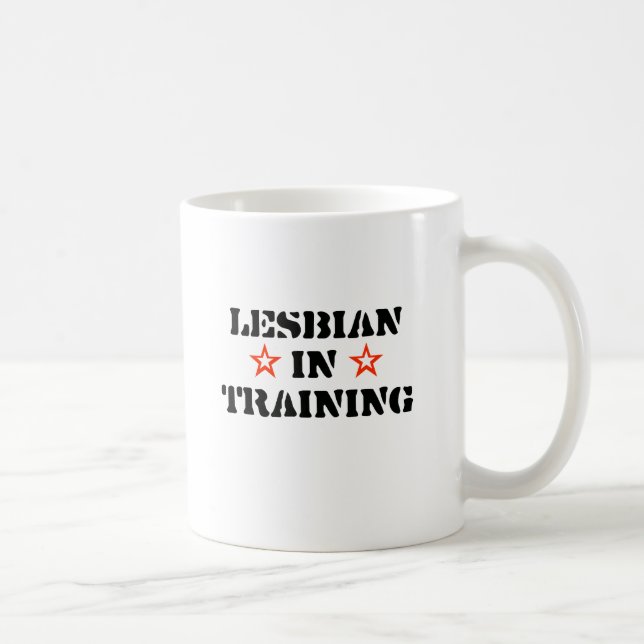 Ausbildung für Lesben Kaffeetasse (Rechts)