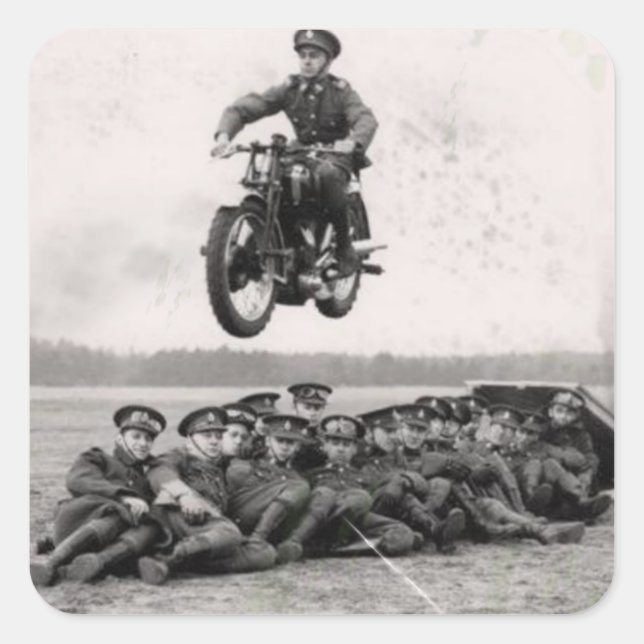 AUSBILDUNG UND ABDECKUNG. QUADRATISCHER AUFKLEBER (Vorderseite)