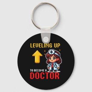 Ausbildung von Ärzten zur Schule Funny Gamer Girls Schlüsselanhänger