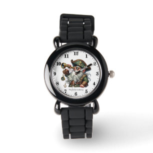 Ausbildung von coolen Jungen Armbanduhr