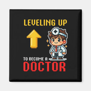 Ausbildung von Doktoranden zur Schule Funny Gamer  Magnet
