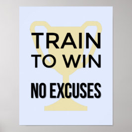 Ausbildung zum motivierend Sportwettkampf Poster