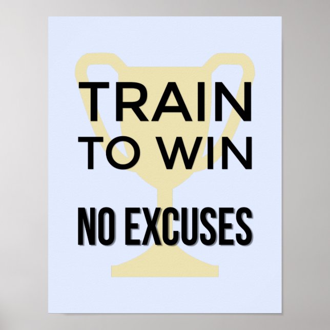 Ausbildung zum motivierend Sportwettkampf Poster (Vorne)