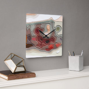 AUSBILDUNGEN QUADRATISCHE WANDUHR