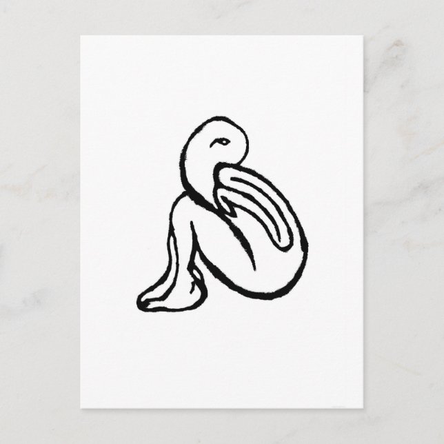 "Ausblenden" JTG Art Postkarte (Vorderseite)