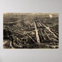 Ausblick auf Philadelphia's 1876