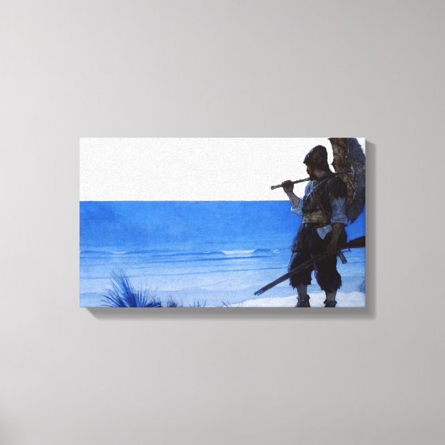 Ausblick Leinwanddruck (Vorderseite)