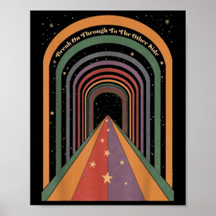 Ausbrechen durch die andere Seite spirituell Poster