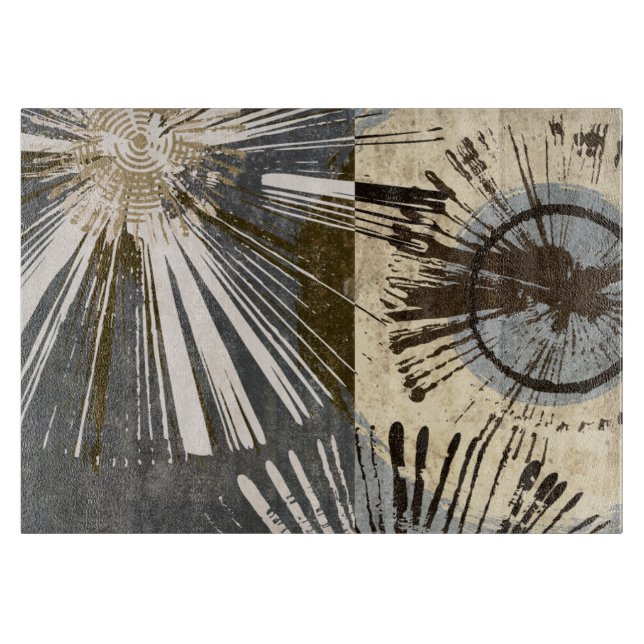 Ausbruch deckt I mit Ziegeln Schneidebrett (Vorderseite)