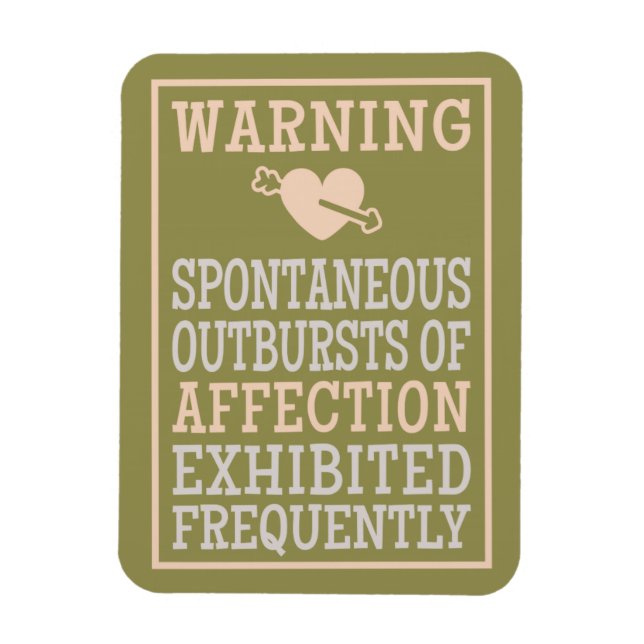 Ausbrüche des Zuneigung-Magneten Magnet (Vertikal)