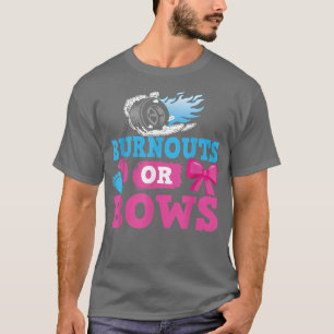 Ausbrüche oder Bows Funny Gender Reveal Party für  T-Shirt