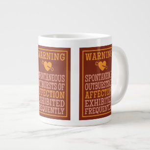 Ausbrüche von Tasse der Zuneigung