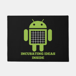 Ausbrütenideen innerhalb der Wanze Droid Fußmatte