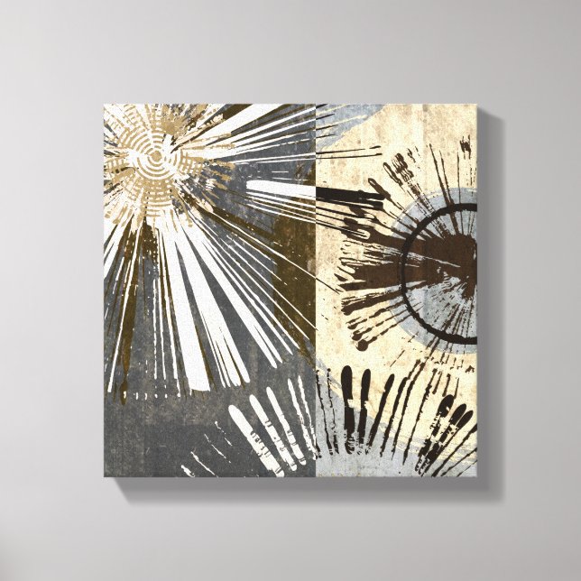 Ausburst Tiles I Leinwanddruck (Vorderseite)
