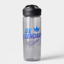 Ausdauer ist Power - Wasserflasche für Fitness Trinkflasche