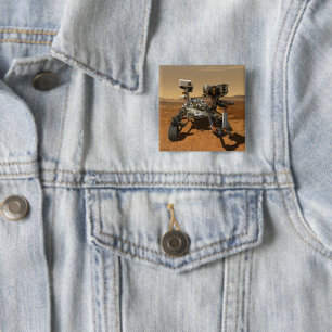 Ausdauerrenderung auf der Oberfläche von Mars. Button