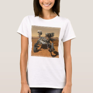 Ausdauerrenderung auf der Oberfläche von Mars. T-Shirt
