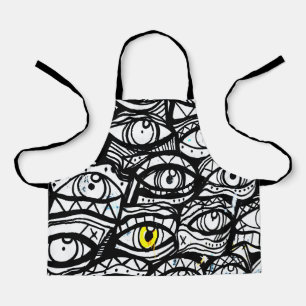 Ausdehnung der Augen Schürze