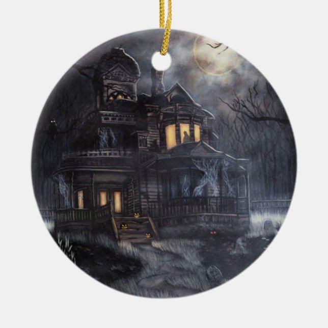 Ausdehnungs-Haus-Verzierung Keramik Ornament (Vorne)