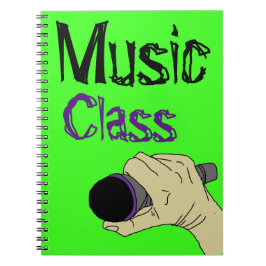 Ausdruck selbst, Notenheft Notizblock