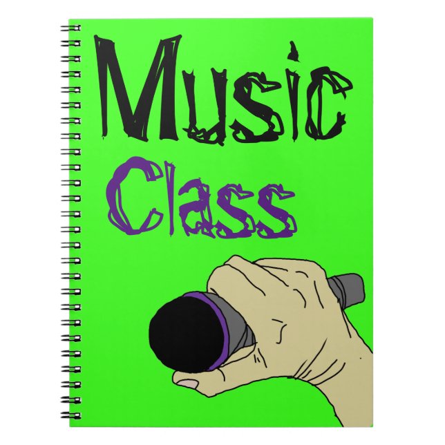 Ausdruck selbst, Notenheft Notizblock (Vorderseite)