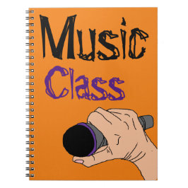 Ausdruck selbst, Notenheft Notizblock