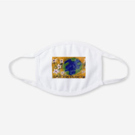 AUSDRÜCKEN SIE SELBST die Maske der Planeten-Gesic