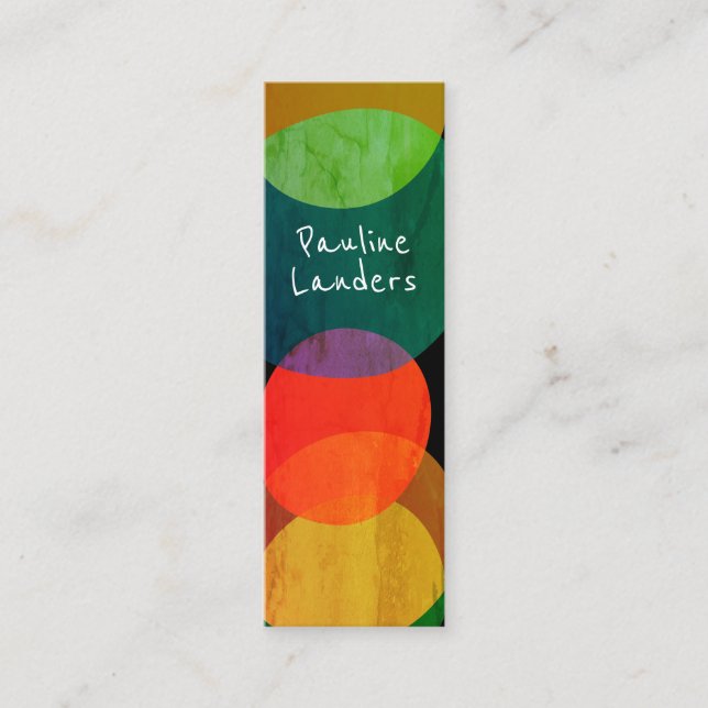 Ausdrucksformen Mini Visitenkarte (Vorderseite)