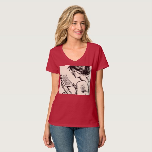 Ausdrucksmittel T-Shirt (Vorderseite Vollansicht)