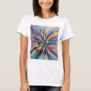 Ausdrucksvolles Plakat für die Wanddekoration abst T-Shirt