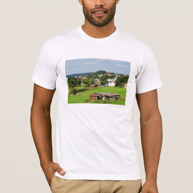 Ausfahrt aus Frankenberg T-Shirt (Vorderseite)