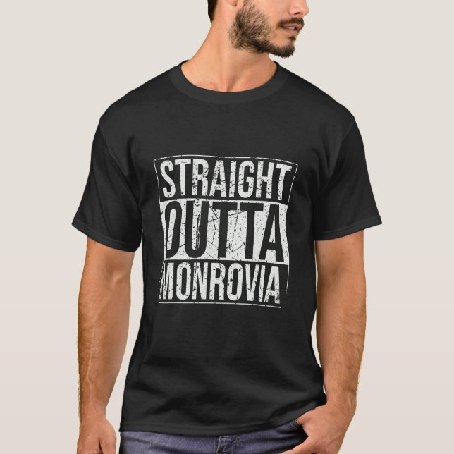 Ausfahrt Monrovia Vintag T-Shirt (Vorderseite)