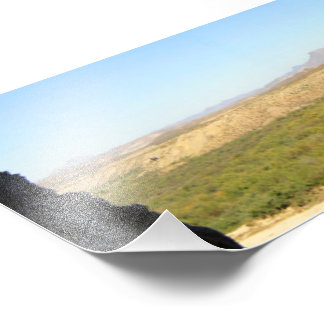 Ausfahrt Santa Elena Canyon Panorama, Texas/Mexiko Fotodruck