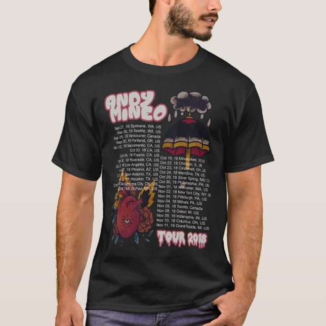 AUSFLUG 2018 ANDY MINEO T-Shirt (Vorderseite)