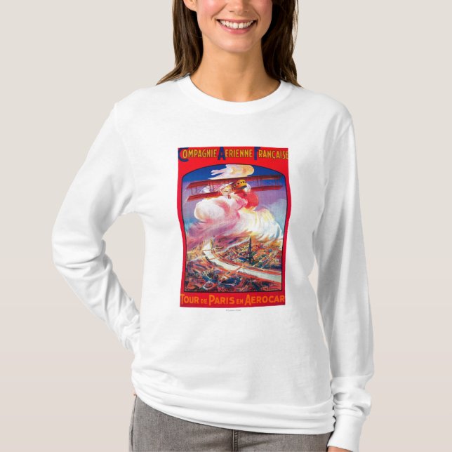 Ausflug-De Paris, Frankreich in Aerocar T-Shirt (Vorderseite)
