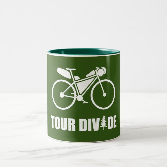 Ausflug-Verteilung Bikepacking Zweifarbige Tasse (Mittel)