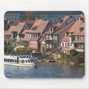 Ausflugsschiff in Klein-Venedig und Regnitz Mousepad