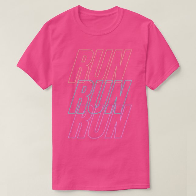 Ausführen 3 T-Shirt (Design vorne)