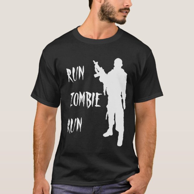 Ausführen von Zombie Run - Shirt (Vorderseite)