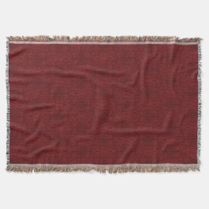 Ausführliche rote Blumentapete Decke