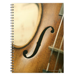 Ausführliche Violine Notizblock