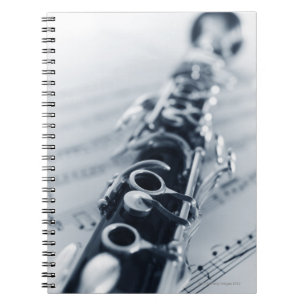 Ausführlicher Clarinet Notizblock